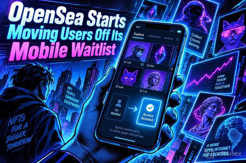 OpenSea Starts Moving Users Off Its Mobile Waitlist